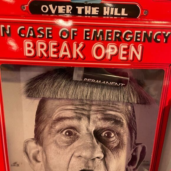 Amscan “In Case Of Emergency” Hair Loss Over The Hill Repair Kit Funny Gag Gift - Picture 2 of 15